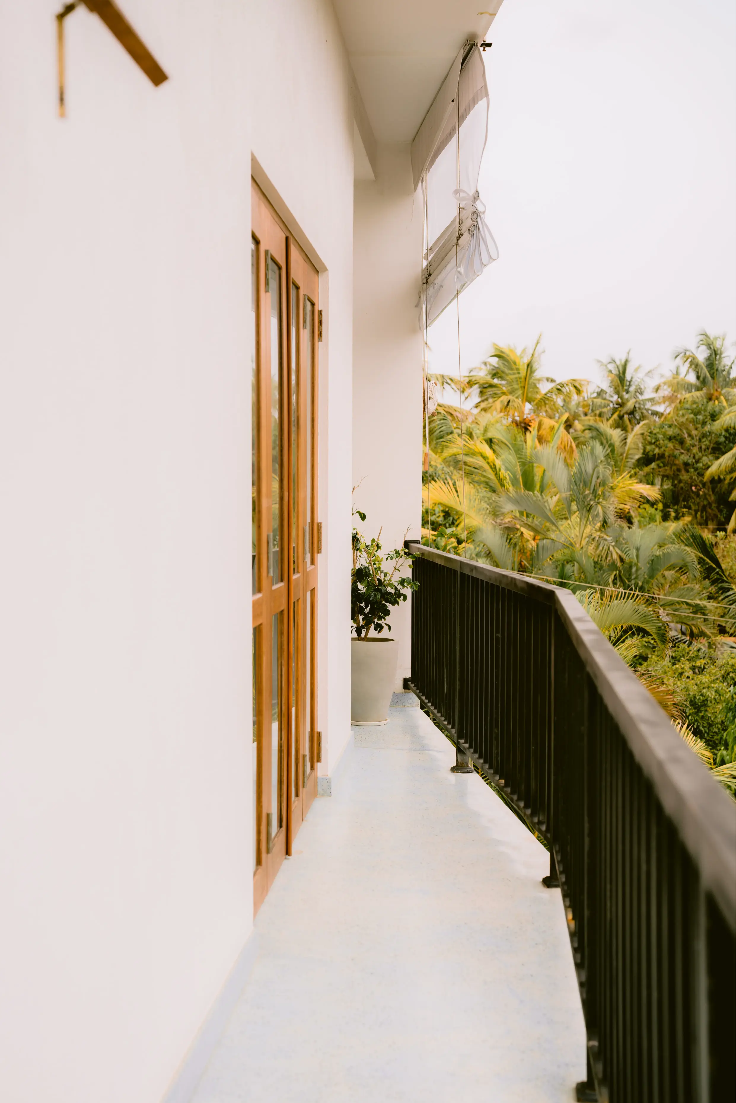 Private Studio Balcony View