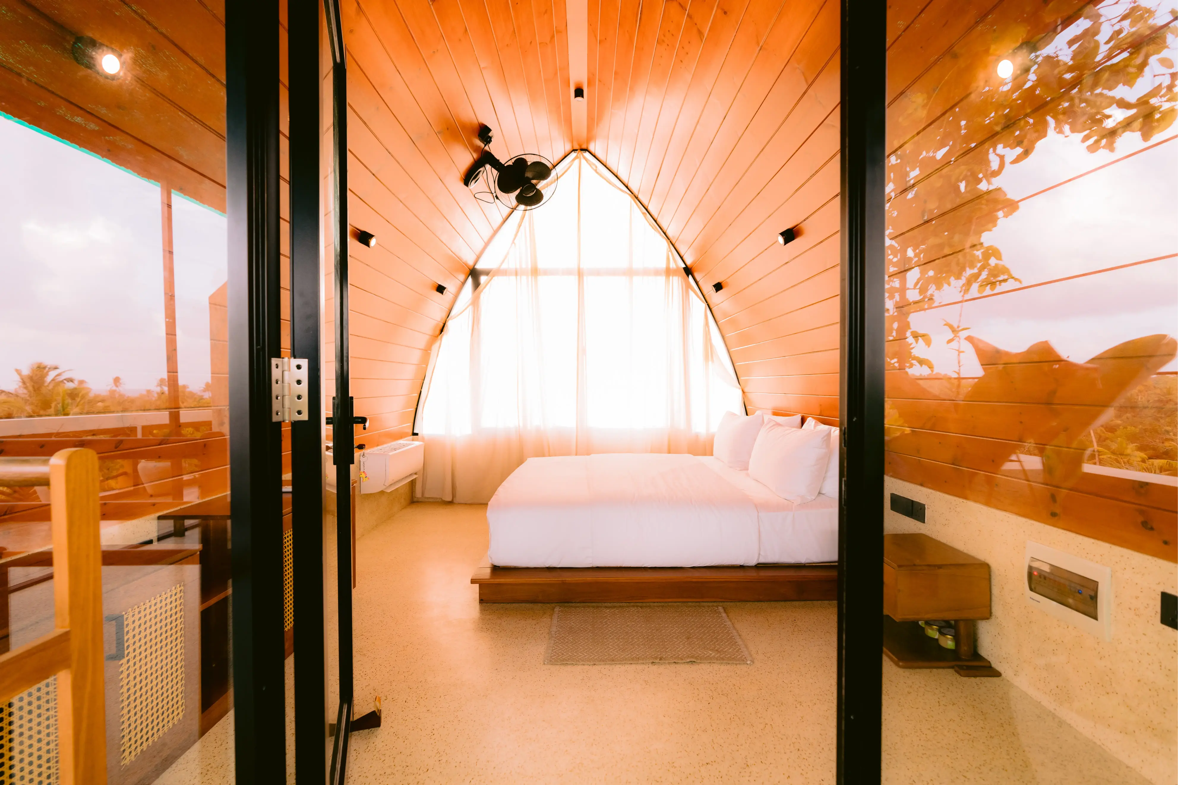 Rooftop Cabana Entrance