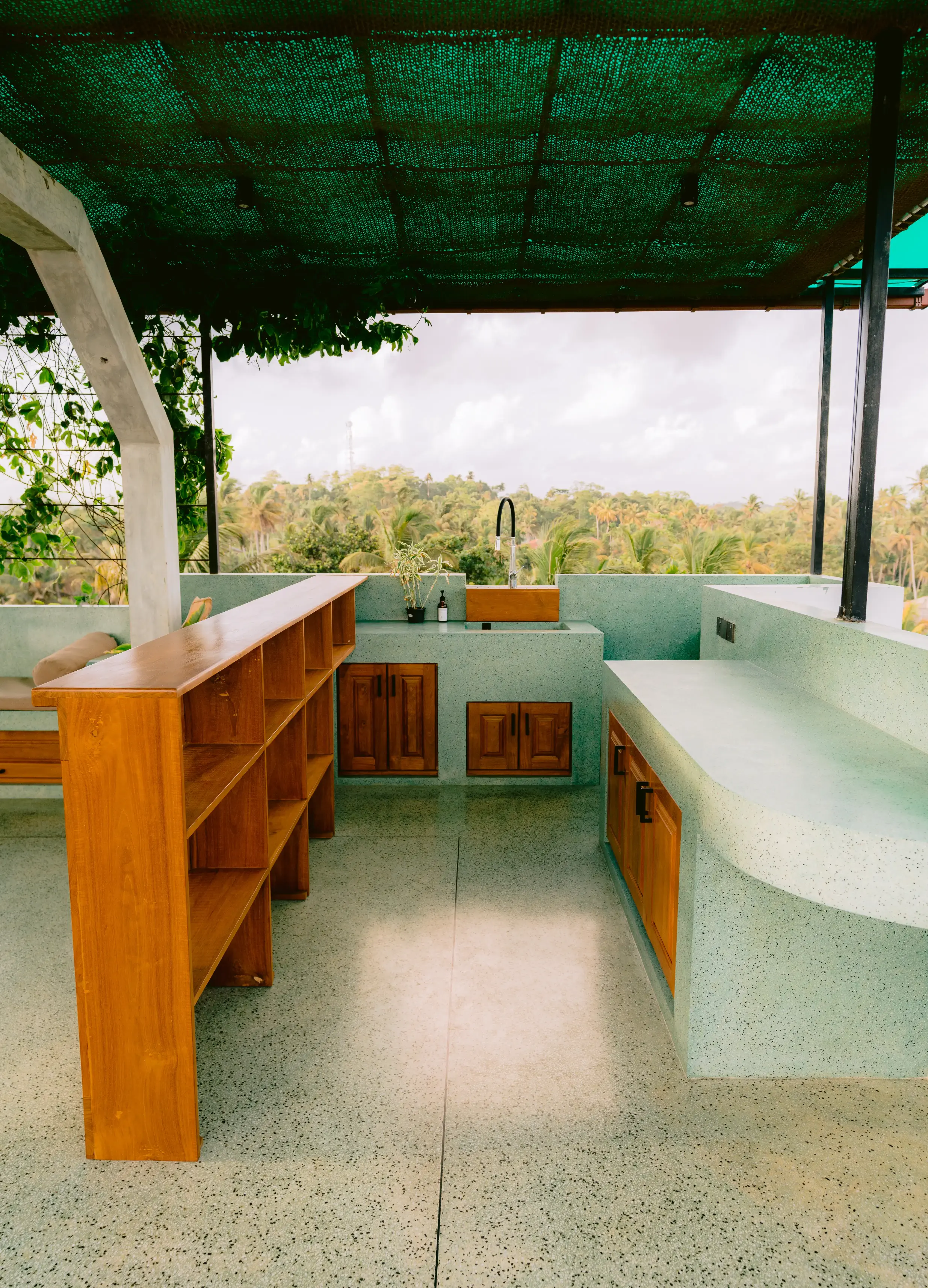 Rooftop Cabana Private Living Area View